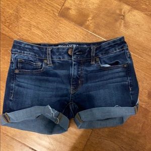 american eagle jean shorts